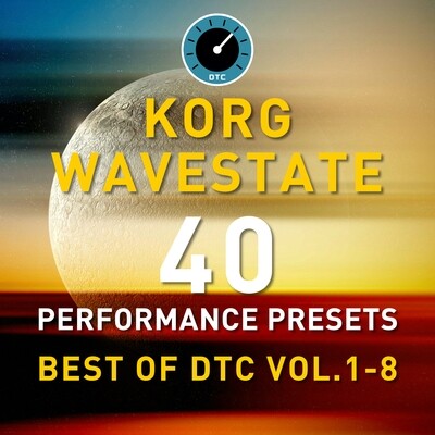 Korg Wavestate - DTC Best of Vol.1-8 - 40 Presets