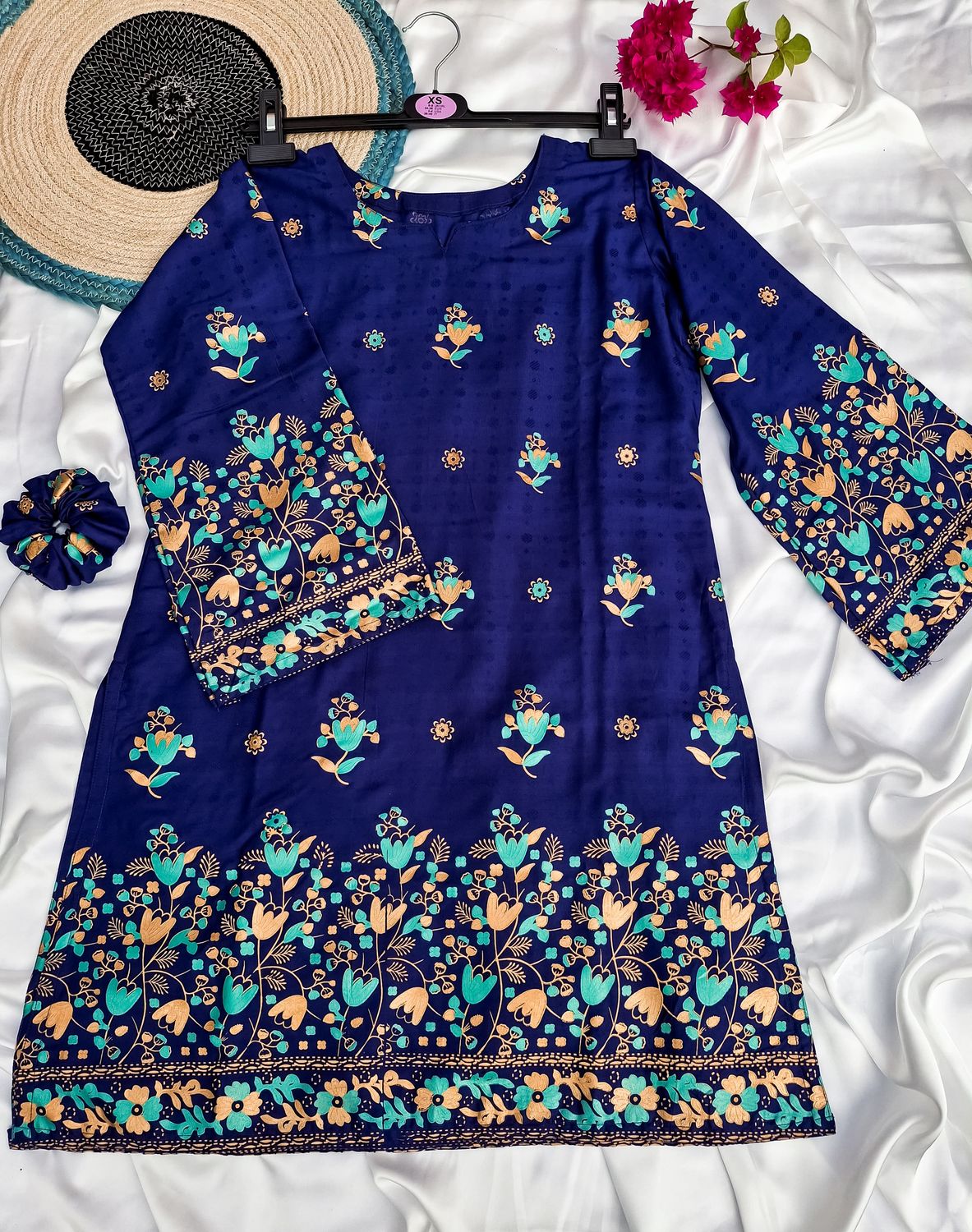 Short Kurti - Blue