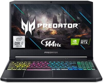 Acer Predator Helios 300 Gaming Laptop, Intel i7-10750H, NVIDIA GeForce RTX 2060 6GB, 15.6&quot; Full HD