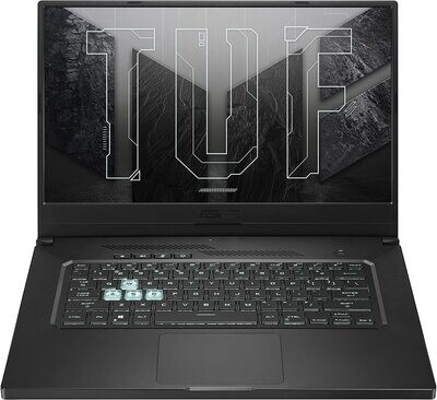 ASUS TUF Dash 15 (2021) Ultra Slim Gaming Laptop, 15.6” 144Hz FHD, GeForce RTX 3050 Ti, Intel Core i7-11370H, 8GB DDR4, 512GB PCIe NVMe SSD, Wi-Fi 6, Windows 10, Eclipse Grey Color, TUF516PE-AB73