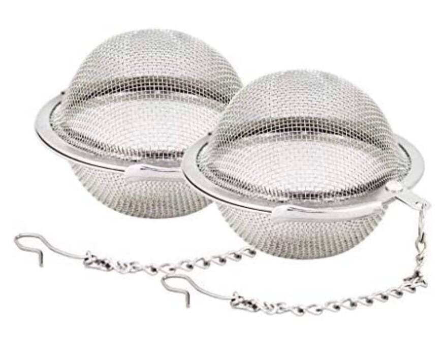 2 PC Stainless Steel Mesh Tea Ball Strainer