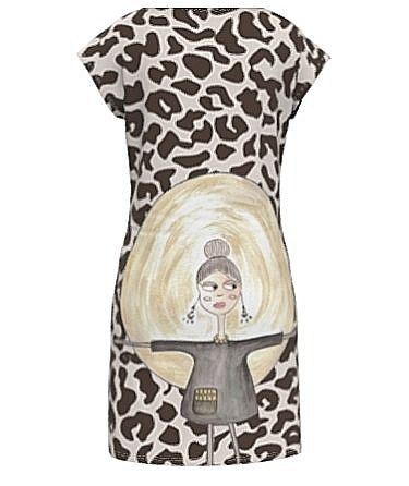 Vestito Casual donna maculata