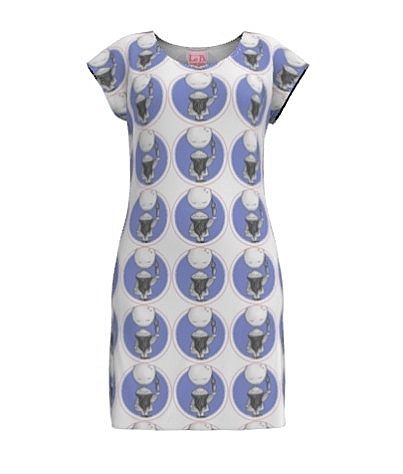 Vestito Casual donna luna