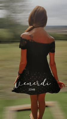 Abito bambolina black