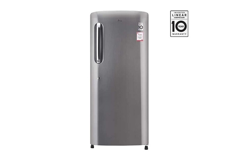 LG Single Door Refrigerator GL-B201ALLB 190L