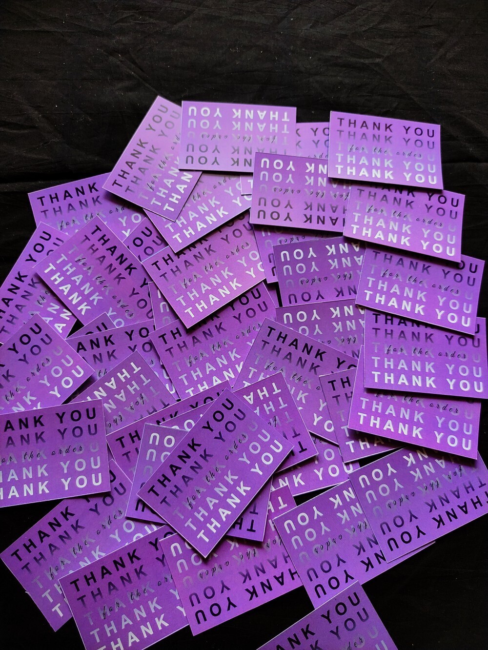 Single Sided Cards - Thank You/ Business / Greeting Cards