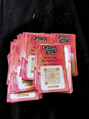 Insta Brand Tags - Scannable QR Codes