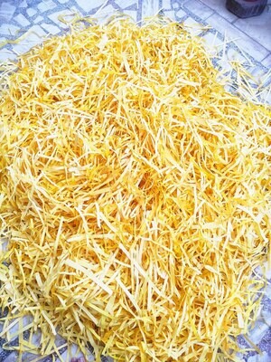 Shredded / Crinkled Paper - Product Cushioning (Baby Pink/ Light Green/Yellow Color)
