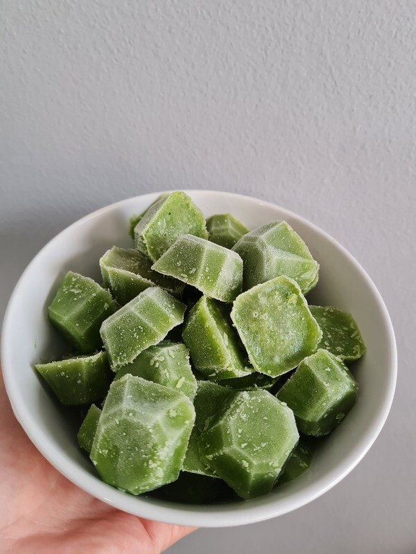 Spinach, Plain Fat-free/Sugar-free Yogurt &amp; Honey Freezie