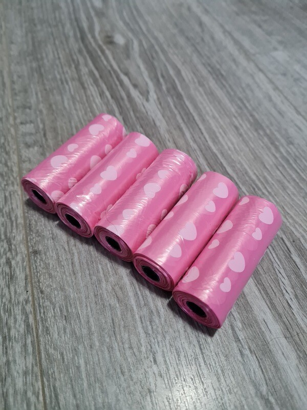 Pink Poop Bags