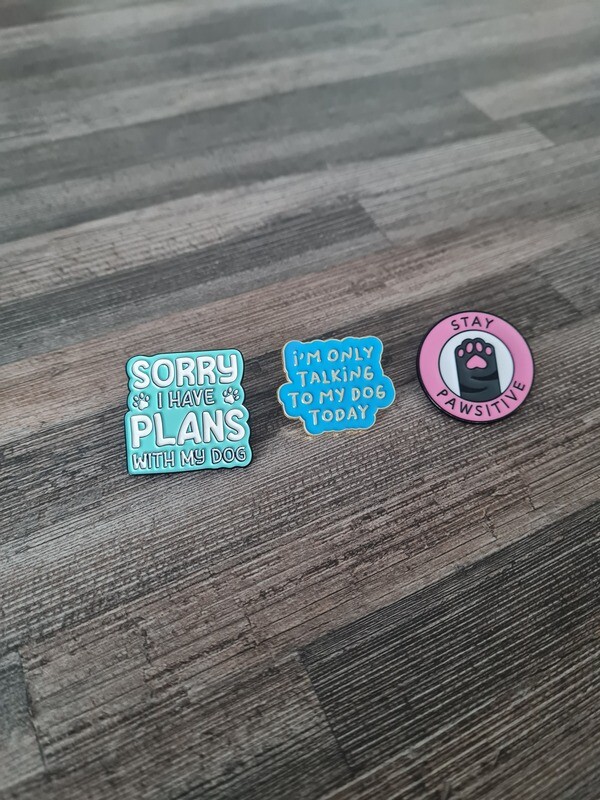 Dog Mom Fun Pins
