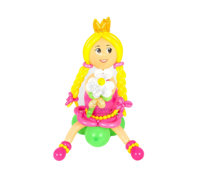 Принцесса с цветком