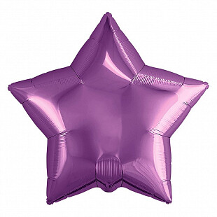 Звезда Фиолетовый Пастель 18"(45см)