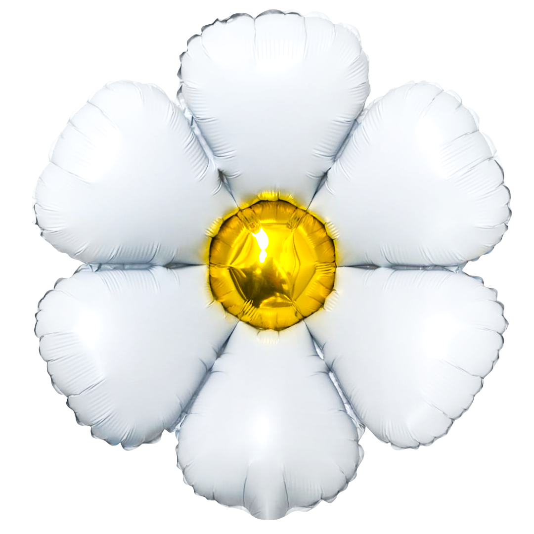 Шар (20“ /61 см) цветок , Ромашка (надув воздухом)