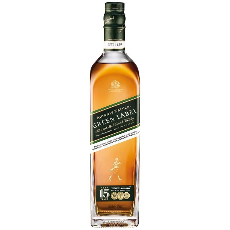 Johnnie Walker  15 years Green Label 70cl