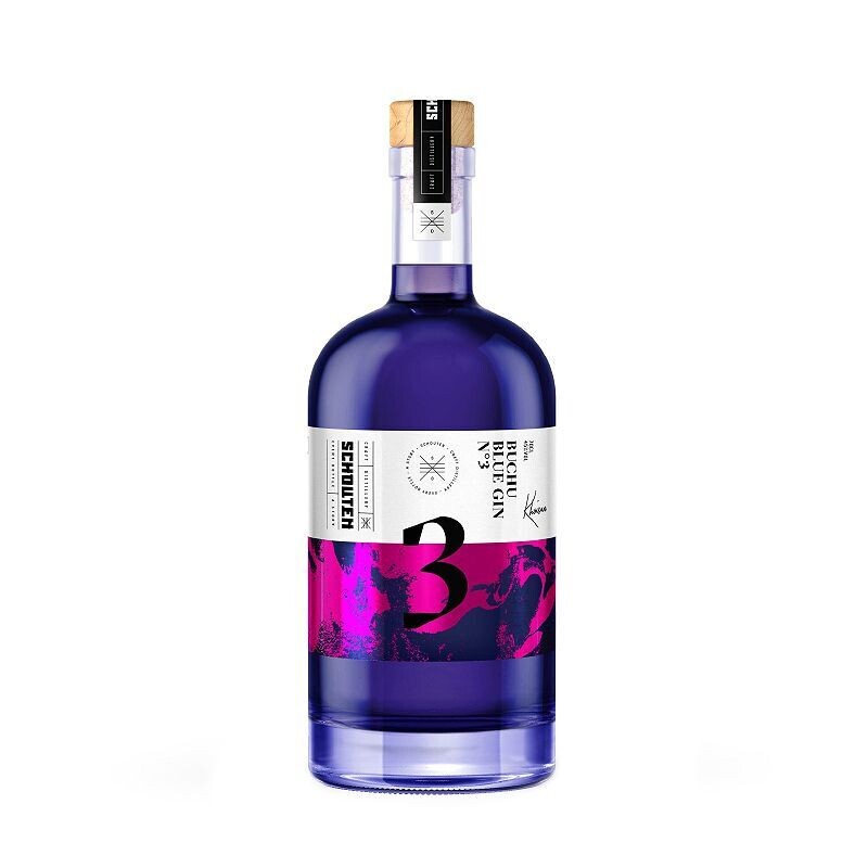 Schouten Buchu Blue Gin No3 70cl