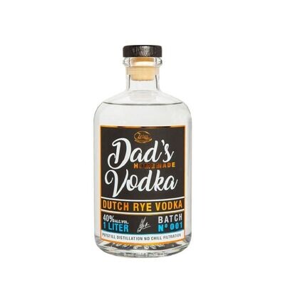 Zuidam DAD'S VODKA Dutch Rye Vodka 100cl