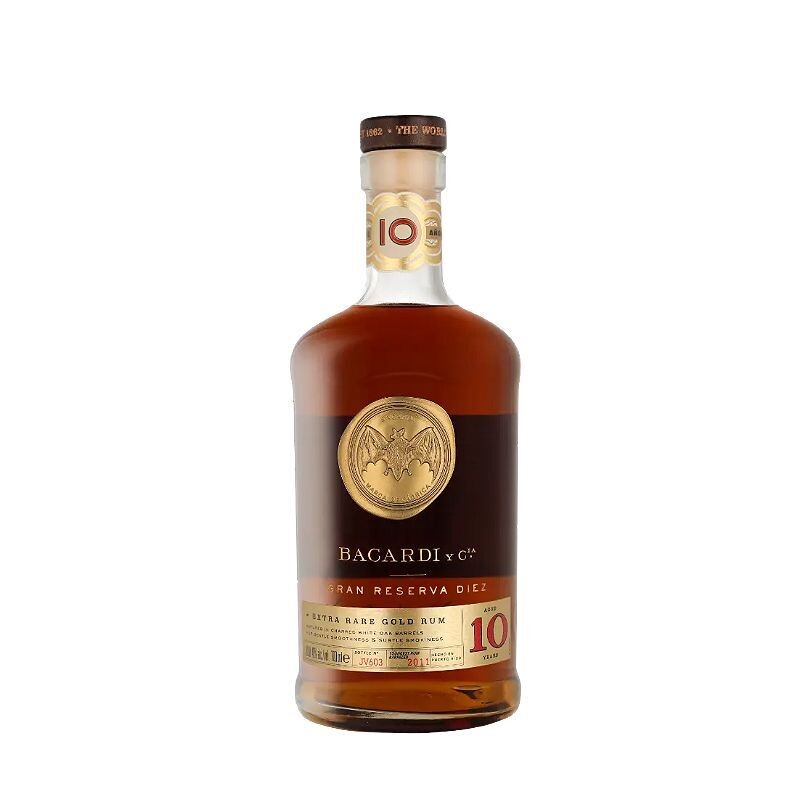 Bacardi 10 Years Gran Reserva Diez 70cl