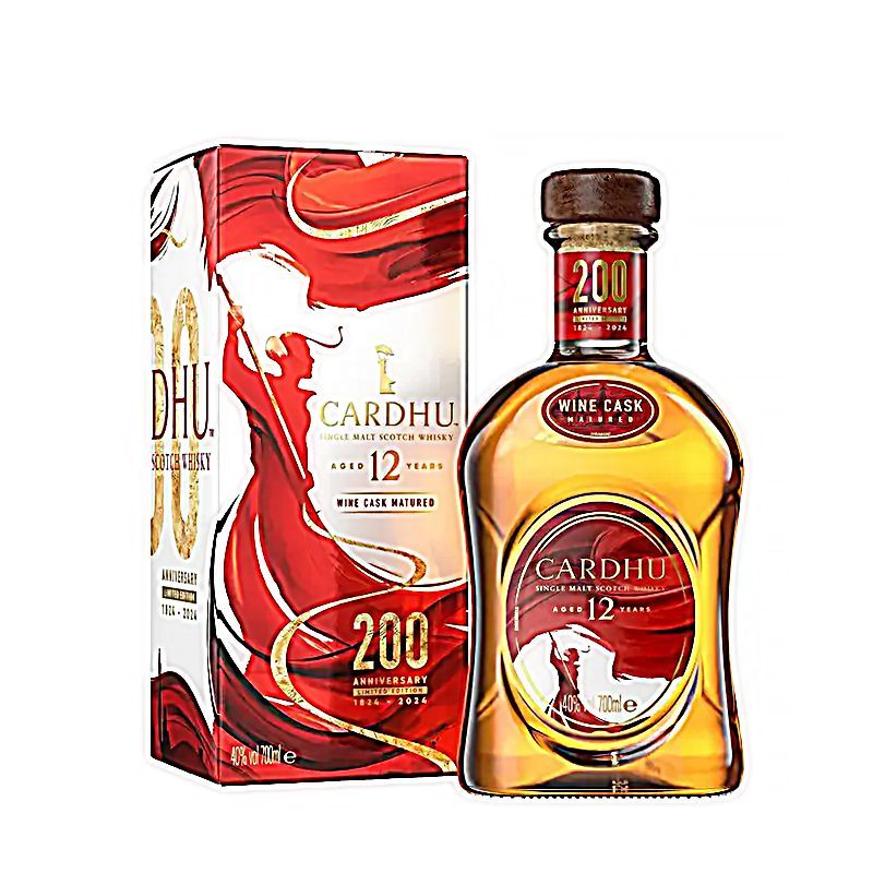 Cardhu 12 Years Old Wine Cask 200th Anniversary 70cl