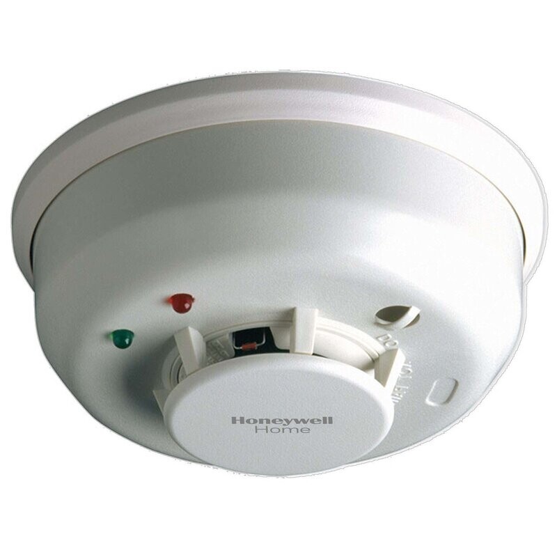Honeywell 5808W3 Photoelectric Wireless Smoke/Heat Detector