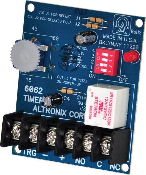 Atronix 6062 Multi-Purpose Timer (12-24VDC 8AMP SPDT)