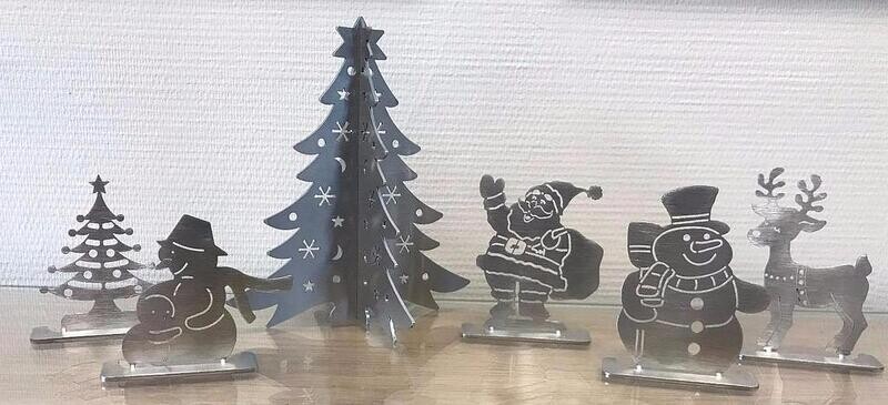 Décoration de noël Moderne INOX