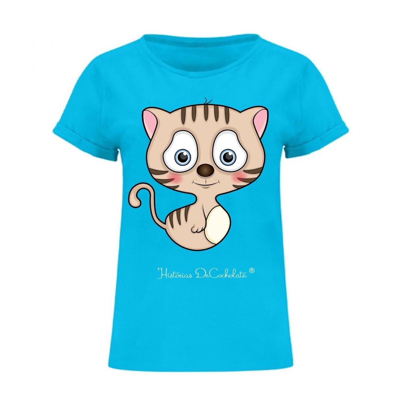 Camisetas con Dibujo de Gato | Historias DeCocholate