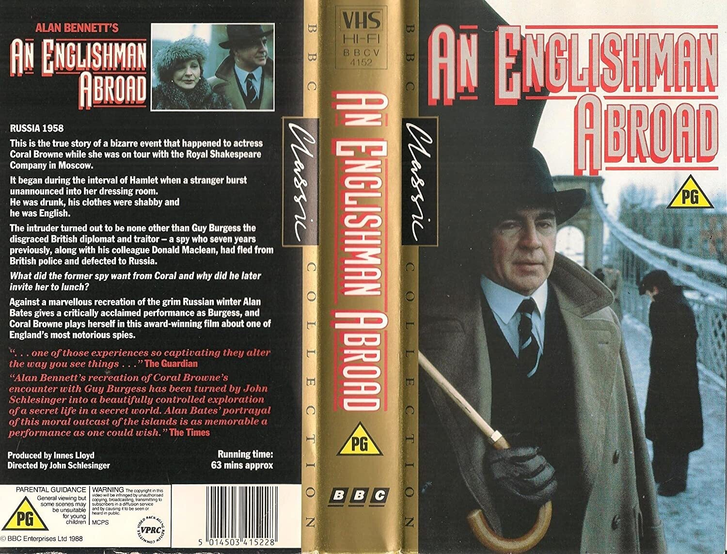 An Englishman Abroad DVD - 1983 - Alan Bennett, John Schlesinger, Coral Browne