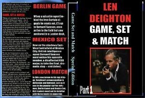 Game Set & Match DVD - Complete TV Series Ian Holme, Len Deighton (1987) Mexico - London and Berlin Only £19