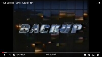 Back up DVD - (1995-97) - Martin Troakes, Christopher John - Backup Police TV Series