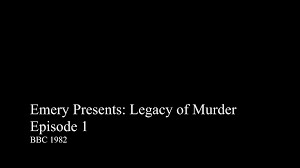 Legacy of Murder DVD - Dick Emery (1982)