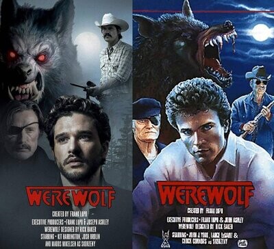 Werewolf DVD 1987-1988 Complete TV Series  John J. York, Lance LeGault, warewolf Chuck Connors