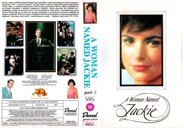A Woman Named Jackie DVD - 1991 - Mini TV Series 3 Episodes
