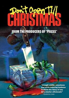 Don't Open Till Christmas DVD (1984) Edmund Purdom, Alan Lake, Belinda Mayne *O