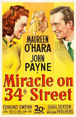 Miracle on 34th Street DVD (1947) Edmund Gwenn, Maureen O'Hara, John Payne