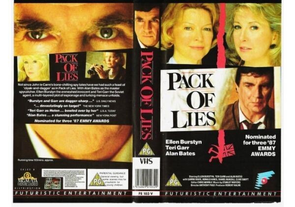 Pack of Lies DVD (1987) - True Spy Story