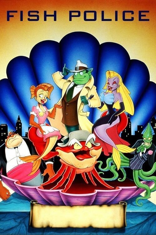 Fish Police DVD (1992) Complete Series