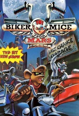 Biker Mice From Mars DVD - Complete Series 1,2,3 (1993-1996)