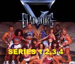 Gladiators UK DVD  Box Set  (1992 - 1995) Series  1, 2, 3, 4