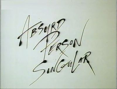 Absurd Person Singular DVD (1985) - Play By Alan Ayckbourn