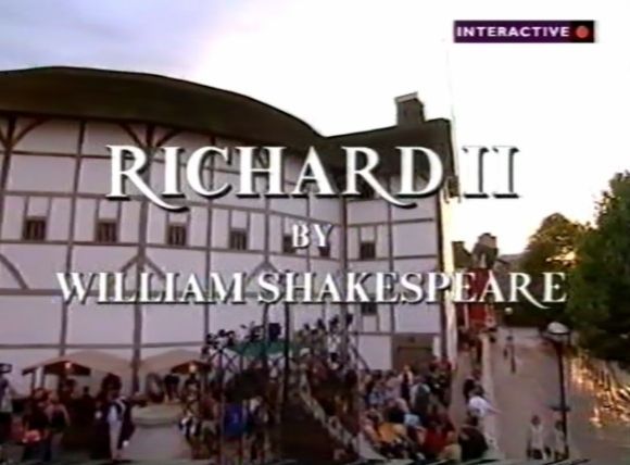 Richard II Live From The Globe DVD - Mark Rylance - William Shakespeare