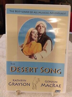 The Desert Song DVD 1953 Kathryn Grayson, Gordon Macrae
