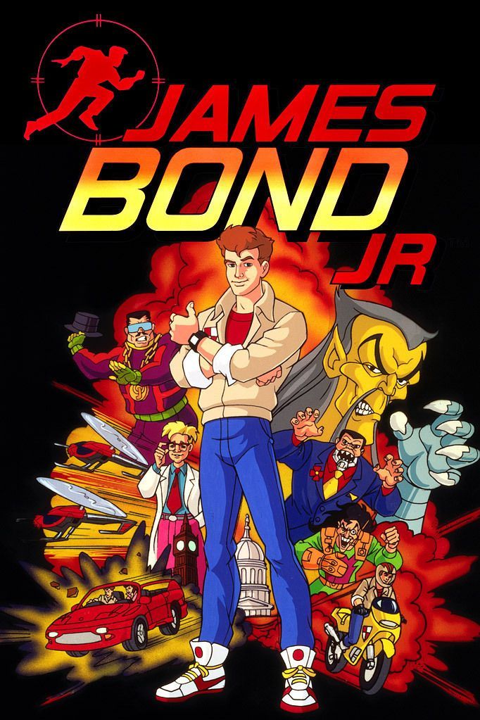 James Bond JR DVD - (1991) Junior - Complete Series 1, 2, 3, 4, 5, 6