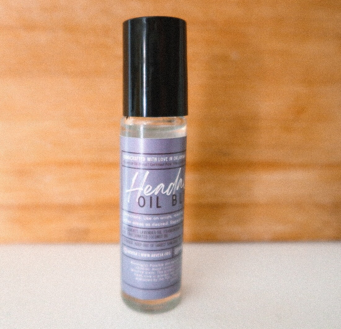 Roller Headache Oil Blend (10ml) Therapeutic Grade Essential Oil