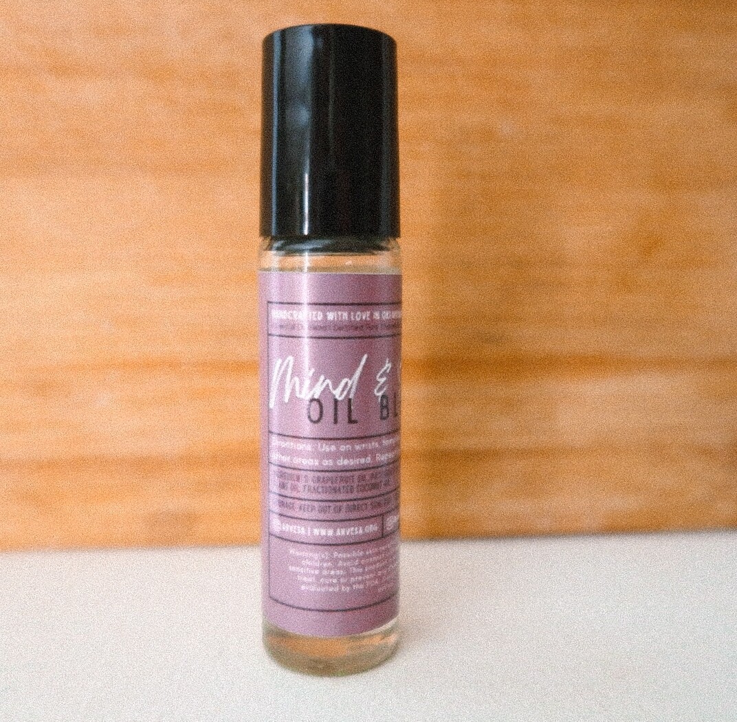 Roller Mind & Body Oil Blend (10ml) Therapeutic Grade Essential Oil