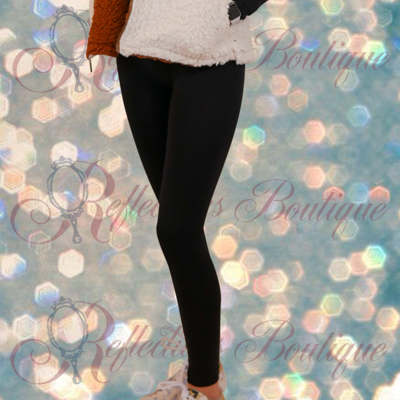 New Mix Peach Skin Leggings- 3-OSFA (Regular)