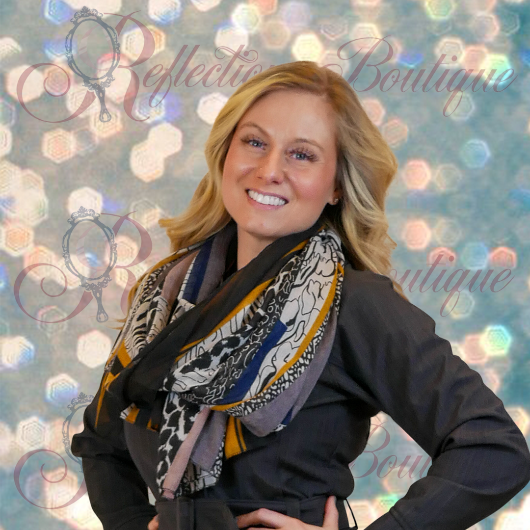 Light Weight Multi/Animal Print Scarf