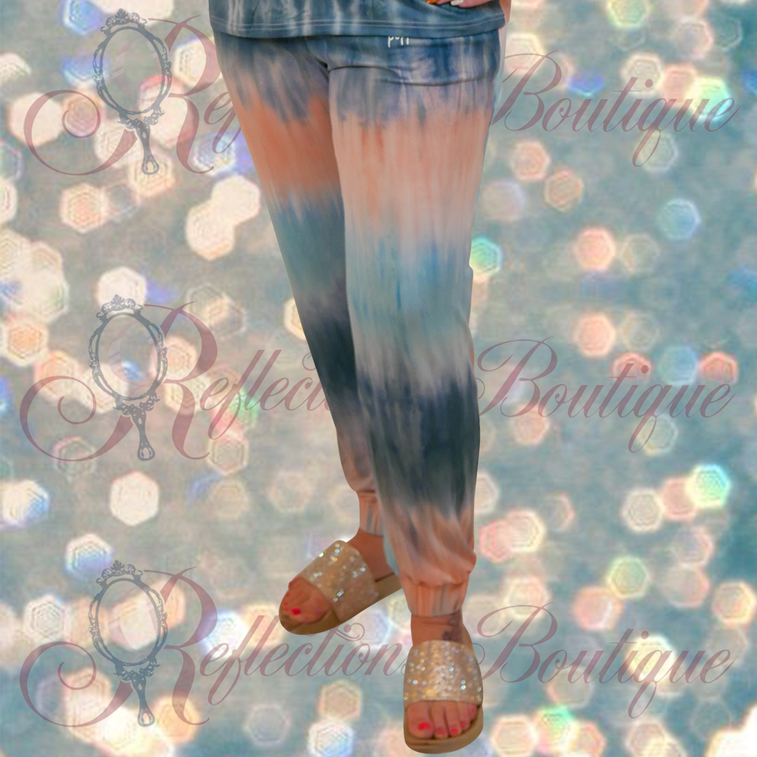 Puppie Love Tie Dye Lounge Pant