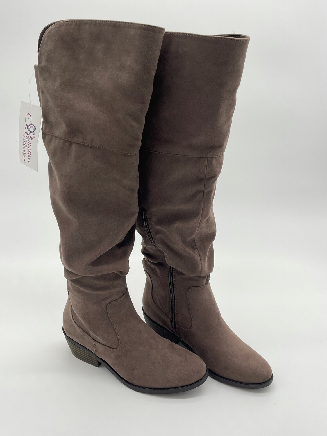 Madaline Tall Taupe Boot