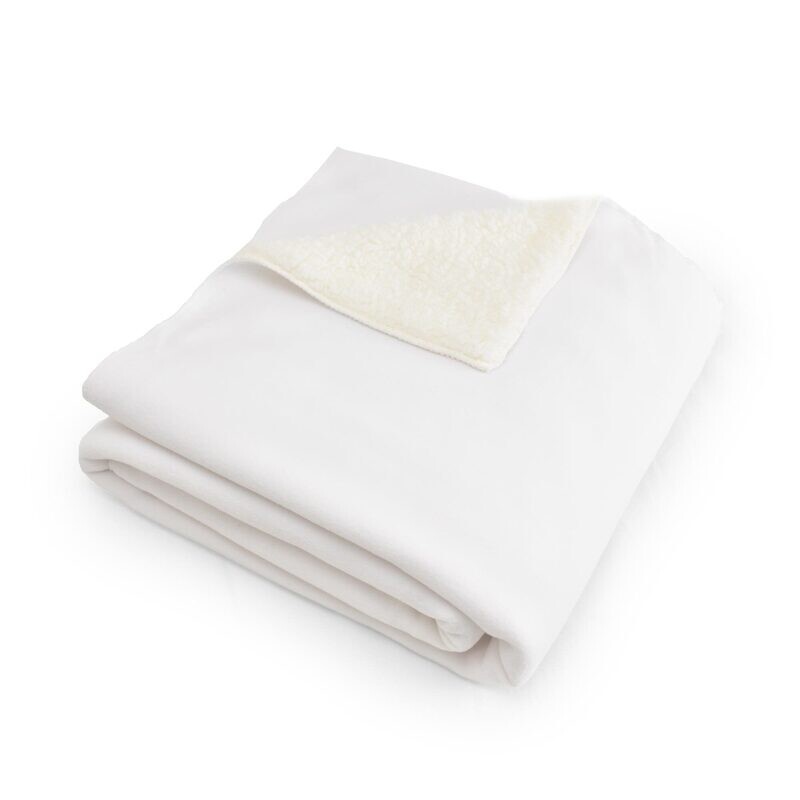 Sherpa White Blanket